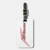 Étiquette À Bagage Étiquette de bagage d'AllTrikes avec le bracelet (Devant Vertical)