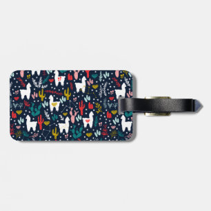 Étiquette À Bagage Étiquette de bagage d'alpaga