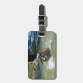 Étiquette À Bagage Étiquette de bagage d'amerrissage (Devant Vertical)