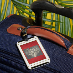 Étiquette À Bagage Étiquette de bagage d'amour