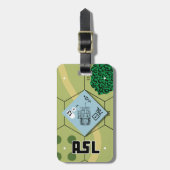 Étiquette À Bagage Étiquette de bagage d'ASL StuG III G (Devant Vertical)