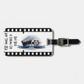 Étiquette À Bagage Étiquette de bagage de bande de film (Devant horizontal)