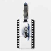 Étiquette À Bagage Étiquette de bagage de bande de film (Dos Vertical)