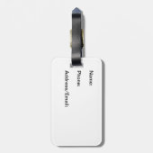 Étiquette À Bagage Étiquette de bagage de bébé de Vegas (Dos Vertical)