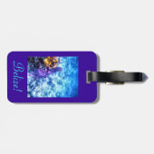 Étiquette À Bagage Étiquette de bagage de Belize (Dos horizontal)