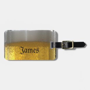 Étiquette À Bagage Étiquette de bagage de bière