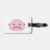 Étiquette À Bagage Étiquette de bagage de Blobfish (Dos horizontal)