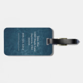 Étiquette À Bagage Étiquette de bagage de Boston Terrier (Dos horizontal)