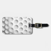 Étiquette À Bagage Étiquette de bagage de boule de golf (Devant horizontal)