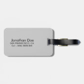 Étiquette À Bagage Étiquette de bagage de boule de golf (Dos horizontal)