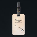 Étiquette À Bagage Étiquette de bagage de carte d'Hawaï, accueil de<br><div class="desc">Celles-ci énoncent que des étiquettes de bagage font les étiquettes parfaites de cadeau de noce ou les étiquettes bienvenues de sac. Attachez-le à vos cadeaux de demoiselle d'honneur au lieu d'une étiquette de papier typique de cadeau, et elles peuvent l'employer pendant des mois et des années à venir. Les étiquettes...</div>