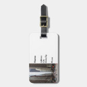 Étiquette À Bagage Étiquette de bagage de Chicago Madison Street (Devant Vertical)