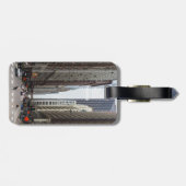 Étiquette À Bagage Étiquette de bagage de Chicago Madison Street (Dos horizontal)