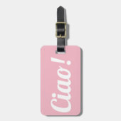 Étiquette À Bagage Étiquette de bagage de Ciao (Devant Vertical)