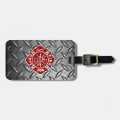 Étiquette À Bagage Étiquette de bagage de croix maltaise de (Devant horizontal)