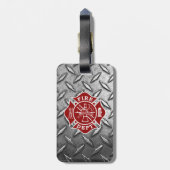 Étiquette À Bagage Étiquette de bagage de croix maltaise de (Dos Vertical)