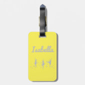 Étiquette À Bagage Étiquette de bagage de danseuse de ballet | Annive (Dos Vertical)