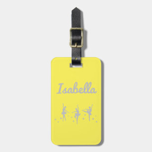 Étiquette À Bagage Étiquette de bagage de danseuse de ballet Annive