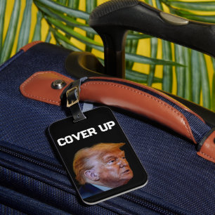 Étiquette À Bagage Étiquette de bagage de dissimulation de Trump
