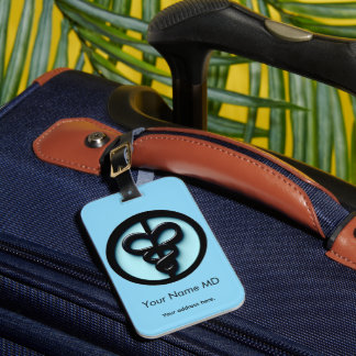 Étiquette À Bagage Étiquette de bagage de docteur