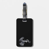 Étiquette À Bagage Étiquette de bagage de dragon et d'épée (Dos Vertical)