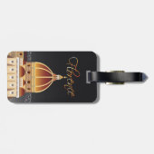 Étiquette À Bagage Étiquette de bagage de Duomo (Dos horizontal)