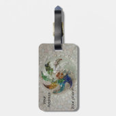 Étiquette À Bagage Étiquette de bagage de Gaudi (Dos Vertical)