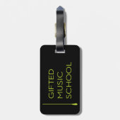 Étiquette À Bagage Étiquette de bagage de GMS (Dos Vertical)