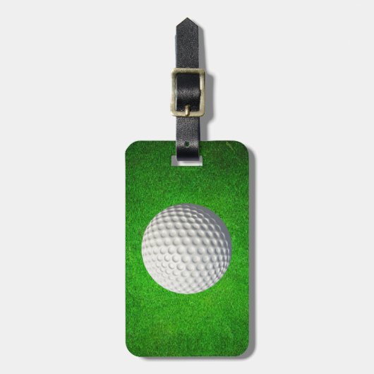 Étiquette À Bagage Étiquette de bagage de golf (Devant Vertical)
