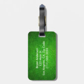 Étiquette À Bagage Étiquette de bagage de golf (Dos Vertical)