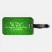 Étiquette À Bagage Étiquette de bagage de golf (Dos horizontal)