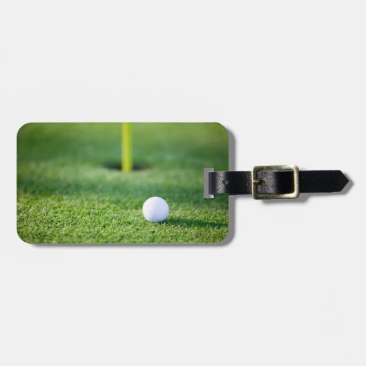 Étiquette À Bagage Étiquette de bagage de golf (Devant horizontal)