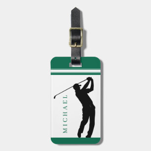 Étiquette À Bagage Étiquette de bagage de golf personnalisée