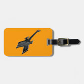 Étiquette À Bagage étiquette de bagage de guitare (Devant horizontal)