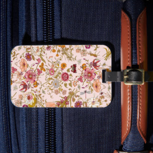 Étiquette À Bagage étiquette de bagage de jardin botanique romantique