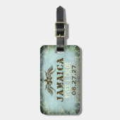 Étiquette À Bagage Étiquette de bagage de la JAMAÏQUE 2 (Devant Vertical)