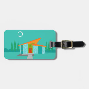 Étiquette À Bagage Étiquette de bagage de la maison de dessin animé d
