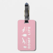 Étiquette À Bagage Étiquette de bagage de la vie de DDMF (Dos Vertical)