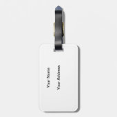 Étiquette À Bagage Étiquette de bagage de M10 Achille (Dos Vertical)