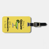 Étiquette À Bagage Étiquette de bagage de margarita (Devant horizontal)