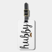 Étiquette À Bagage Étiquette de bagage de mari (Devant Vertical)