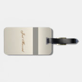 Étiquette À Bagage Étiquette de bagage de mariage (Dos horizontal)