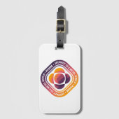 Étiquette À Bagage Étiquette de bagage de mission de psyché (Devant Vertical)