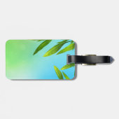 Étiquette À Bagage Étiquette de bagage de modèle (Dos horizontal)