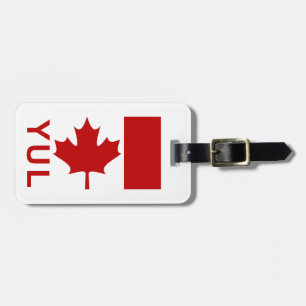 Étiquette À Bagage Étiquette de bagage de Montréal P.E.T (ajoutez