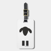 Étiquette À Bagage Étiquette de bagage de moutons (Devant Vertical)