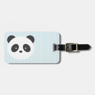 Étiquette À Bagage Étiquette de bagage de panda