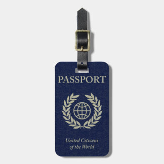 Étiquette À Bagage étiquette de bagage de passeport