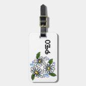 Étiquette À Bagage Étiquette de bagage de PEO (Devant Vertical)