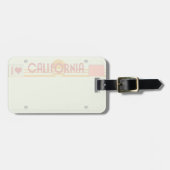 Étiquette À Bagage Étiquette de bagage de plat de la Californie (Devant horizontal)